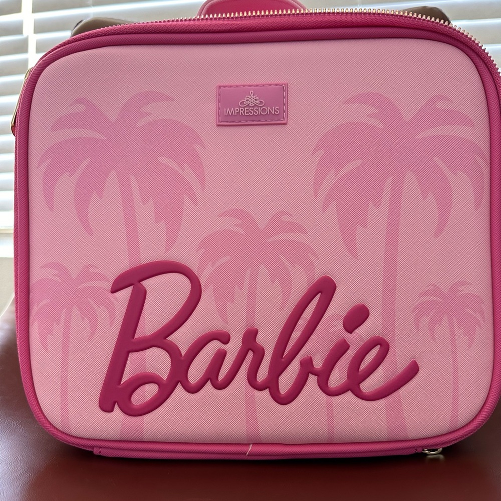 Impressions Barbie cosmetic Bag New !!